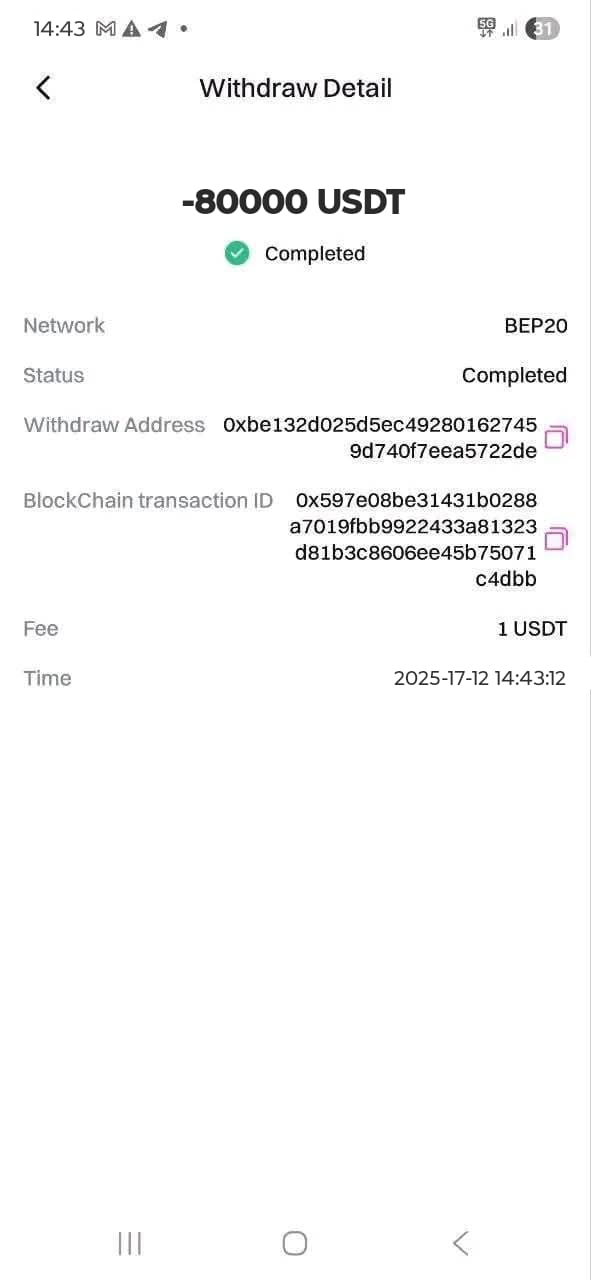 Flash USDT wallet delivery confirmation